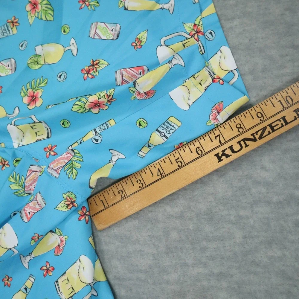 Tommy Bahama Tommy Brewhama Swim Trunks Mens XL Blue Beer Print 9in Board Shorts